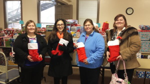 Molina Medicaid Stockings with Gift Cards